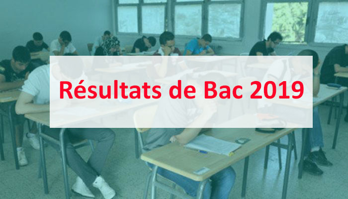 Résultats de Bac 2019